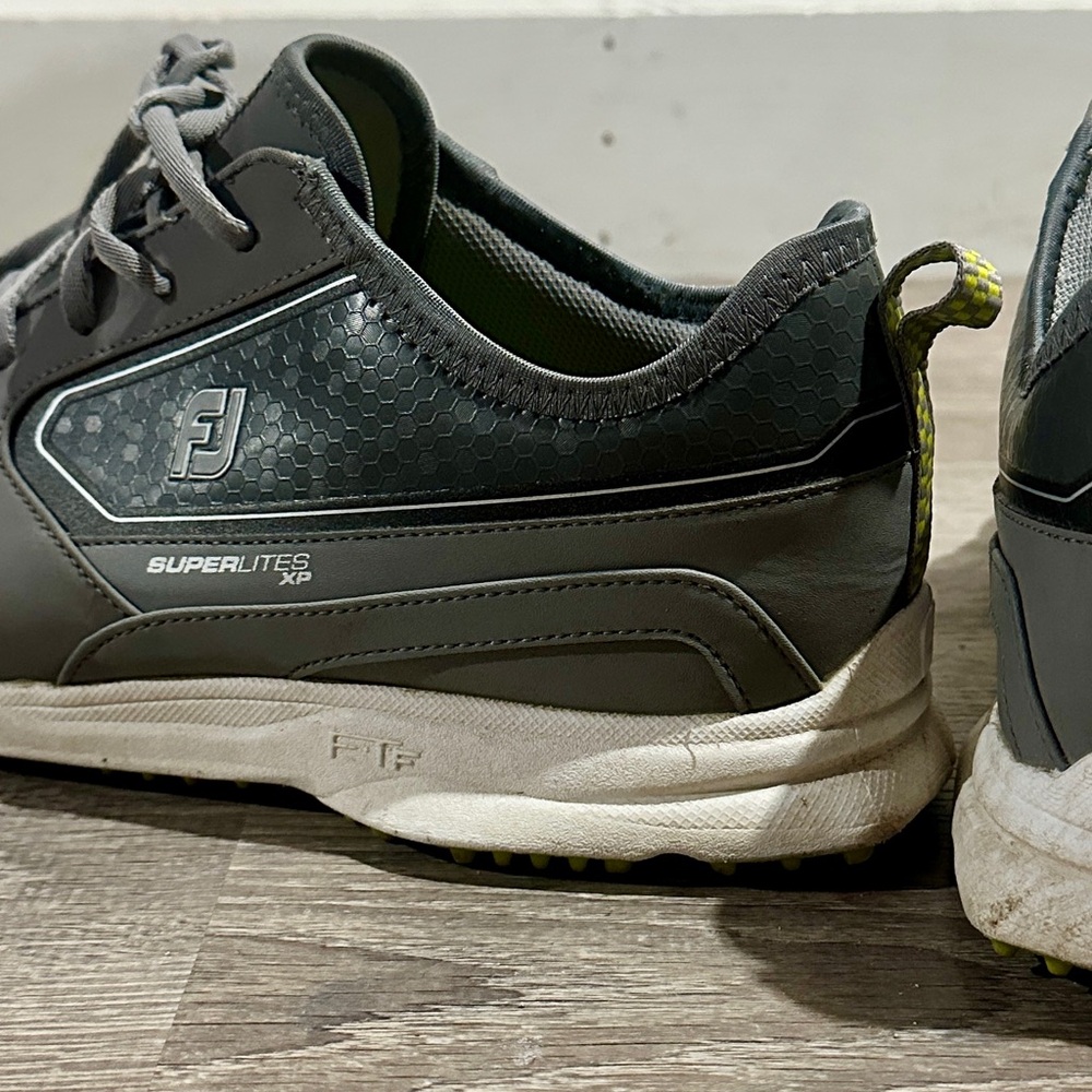 FootJoy SuperLites XP Dark Gray Athletic Shoes